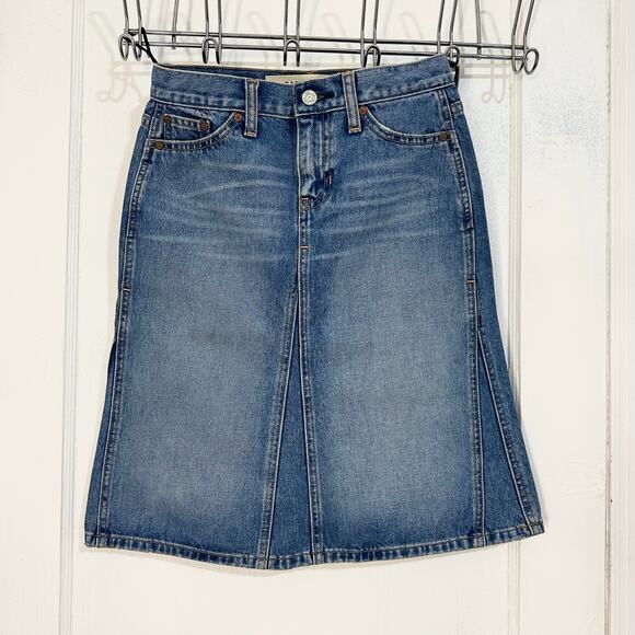 Vintage Gap Jeans Denim Size 1 90s Style‎ Knee Length Medium Wash - Picture 1 of 4